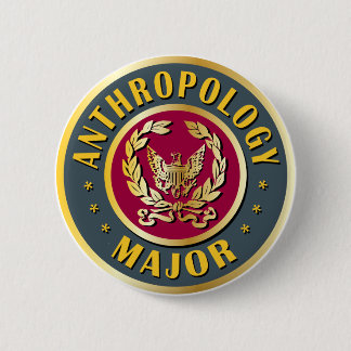 Chapa Redonda De 5 Cm Comandante de la antropología