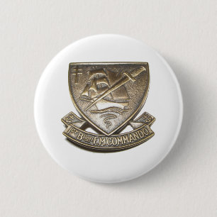 Chapa Redonda De 5 Cm Comando Kieffer - 1.o Insignia BFMC
