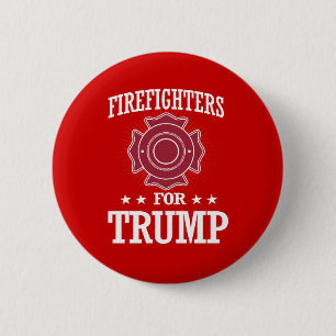 CHAPA REDONDA DE 5 CM COMBATIENTES DE FUEGO PARA TRUMP