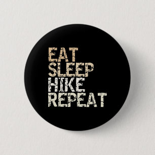 Chapa Redonda De 5 Cm Come Dormir Caminar Repetir Diseño de Camiseta Vin
