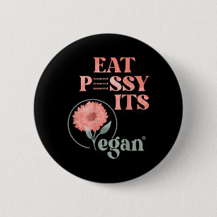 Chapa Redonda De 5 Cm Come Gato Es Vegano X Edición Acuarela Vegano Cen