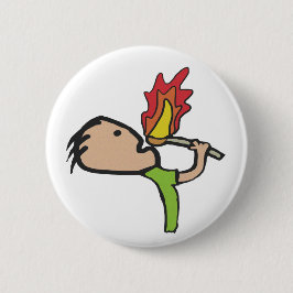 Chapa Redonda De 5 Cm Comedor de incendios