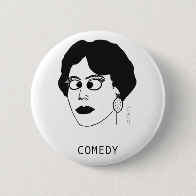 Chapa Redonda De 5 Cm Comedy - BUTTON (Anverso)