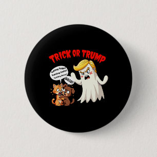 Chapa Redonda De 5 Cm Comer El Truco De Perros O Trump Gracioso Trump 20
