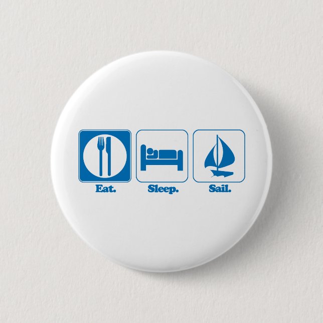 Chapa Redonda De 5 Cm comer la vela del sueño (Anverso)