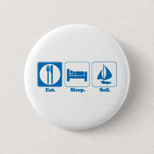 Chapa Redonda De 5 Cm comer la vela del sueño