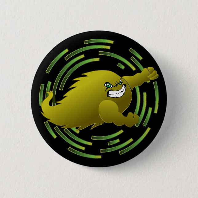 Chapa Redonda De 5 Cm Cometas de Coloma #4 (Anverso)