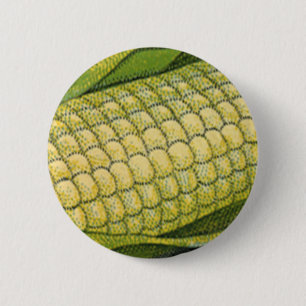 Chapa Redonda De 5 Cm Comida antigua, Verduras Saludables, Maíz en la Ma