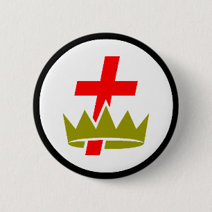 Chapa Redonda De 5 Cm Commandery