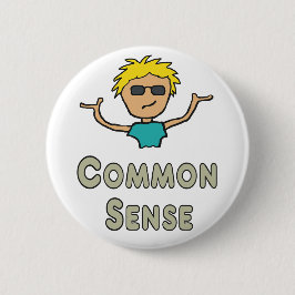 Chapa Redonda De 5 Cm Common Sense
