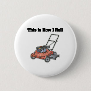 Chapa Redonda De 5 Cm Cómo hago rodar (Lawn Mover)