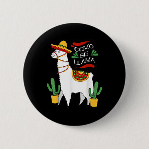 Chapa Redonda De 5 Cm Como Se Llama Cactus Cute Cinco De Mayo Bebida