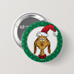 Chapa Redonda De 5 Cm Cómo se robaron los Navidades Grinch   Max es Niza