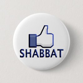Chapa Redonda De 5 Cm Como Shabbat