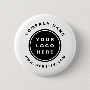Chapa Redonda De 5 Cm Compañía comercial promocional con logotipos de em