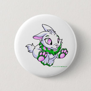 Chapa Redonda De 5 Cm Competir con Cybunny verde