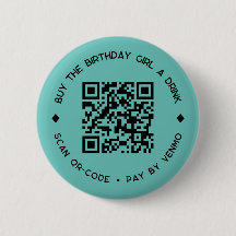 Comprar a la CUMPLEAÑERA una bebida Código QR Butt