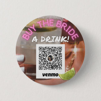 Chapa Redonda De 5 Cm Comprar a la novia una bebida escocesa antes del v