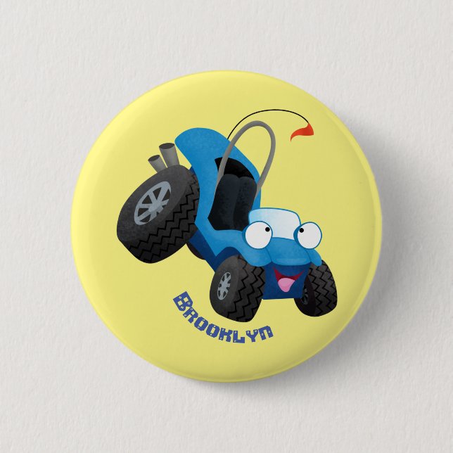Chapa Redonda De 5 Cm Cómprate dune buggy fuera del personalizado del ve (Anverso)