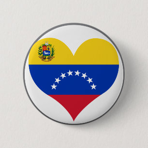 Chapa Redonda De 5 Cm Compre la bandera de Venezuela