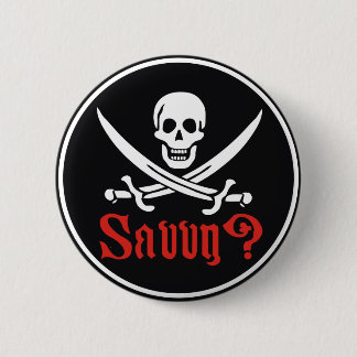 Chapa Redonda De 5 Cm Comprensión del pirata