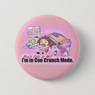 Chapa Redonda De 5 Cm Con Crunch