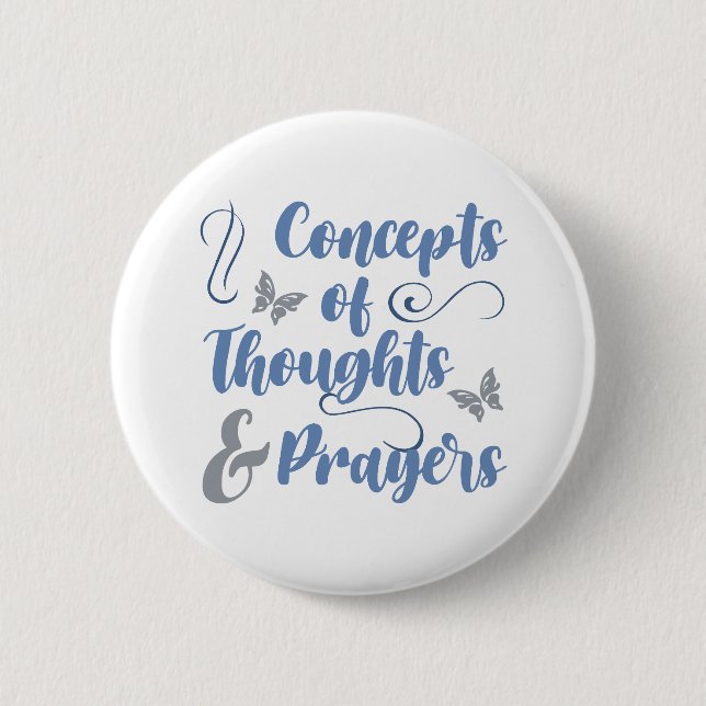 Chapa Redonda De 5 Cm Conceptos De Pensamientos Y Oraciones (Anverso)