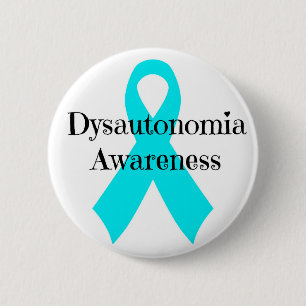 Chapa Redonda De 5 Cm Conciencia de Dysautonomia