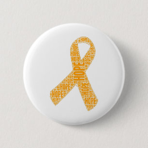 Chapa Redonda De 5 Cm Conciencia Esperanza Leucemia Conciencia