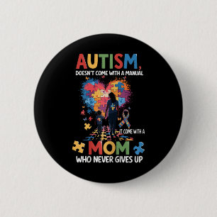 Chapa Redonda De 5 Cm Conciencia sobre el autismo 2025 no viene con un m
