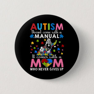 Chapa Redonda De 5 Cm Conciencia sobre el autismo 2025 no viene con un m
