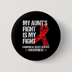 Chapa Redonda De 5 Cm Conciencia sobre enfermedades cardíacas T Shirt Ch