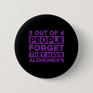 Chapa Redonda De 5 Cm Conciencia sobre Heimers - Dementia Funny Heimers 