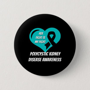 Chapa Redonda De 5 Cm Conciencia sobre la enfermedad renal