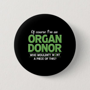 Chapa Redonda De 5 Cm Concienciación sobre donación de órganos de donant