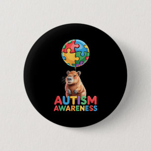 Chapa Redonda De 5 Cm Concienciación sobre el autismo