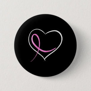 Chapa Redonda De 5 Cm Concienciación sobre el cáncer de mama Diseño card