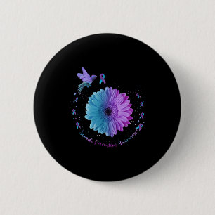 Chapa Redonda De 5 Cm Concienciación sobre la prevención del suicidio de