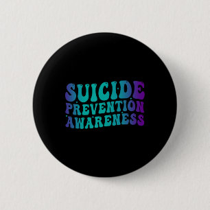 Chapa Redonda De 5 Cm Concienciación sobre prevención del suicidio Groov