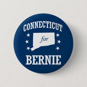 CHAPA REDONDA DE 5 CM CONECTICUACIÓN PARA BERNIE SANDERS