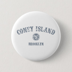 Chapa Redonda De 5 Cm Coney Island