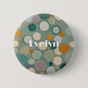 Chapa Redonda De 5 Cm Confetti Currents