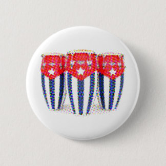 Chapa Redonda De 5 Cm Congas cubanos