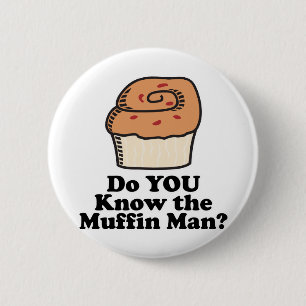 Chapa Redonda De 5 Cm conoce al hombre del muffin