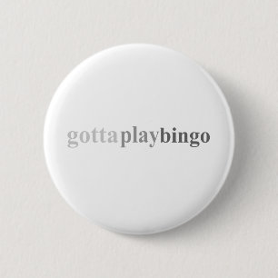 Chapa Redonda De 5 Cm Conseguido - "consiguió jugar bingo "