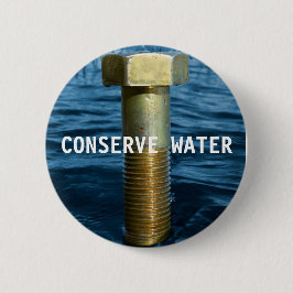 Chapa Redonda De 5 Cm Conservar insignia de agua