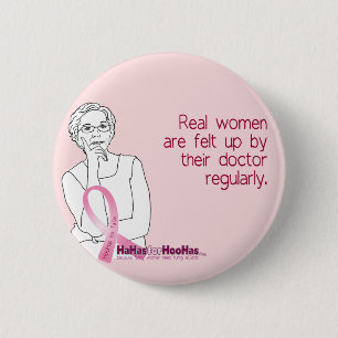 Chapa Redonda De 5 Cm Consiga el fieltro para arriba, abotone hoy