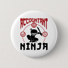 Chapa Redonda De 5 Cm Contabilidad de Ninja CPA