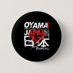 Chapa Redonda De 5 Cm Contacto completo Kyokushin Karate