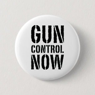 Chapa Redonda De 5 Cm Control de armas ahora
